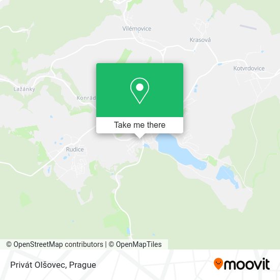 Карта Privát Olšovec