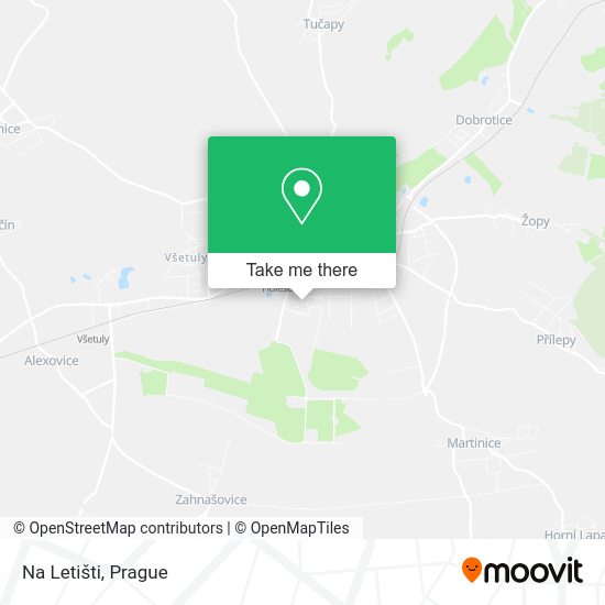 Карта Na Letišti