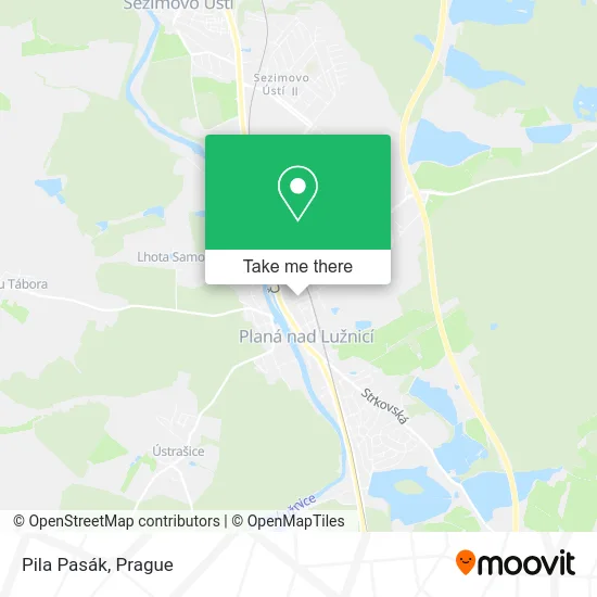 Карта Pila Pasák