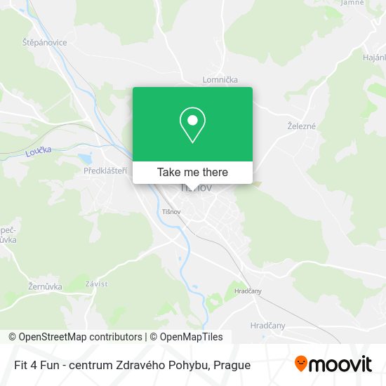 Карта Fit 4 Fun - centrum Zdravého Pohybu
