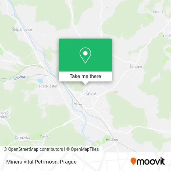 Карта Mineralvital Petrmosn