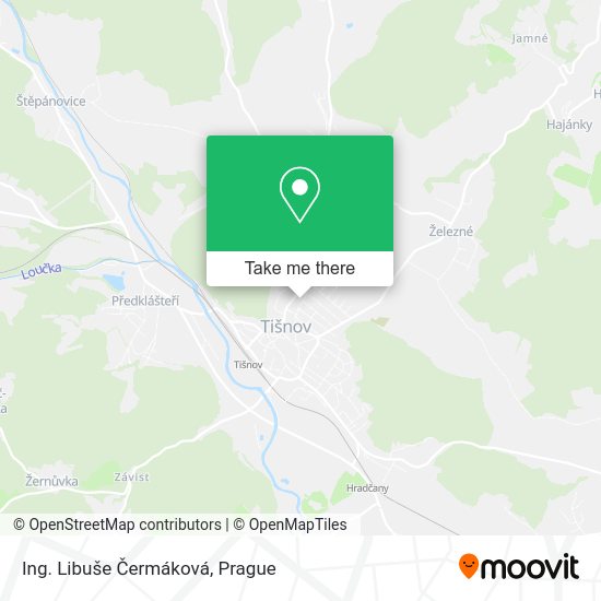 Карта Ing. Libuše Čermáková