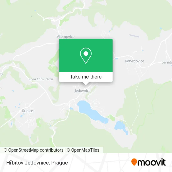Карта Hřbitov Jedovnice