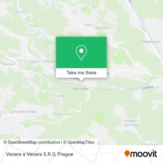 Карта Vecera a Vecera S.R.O