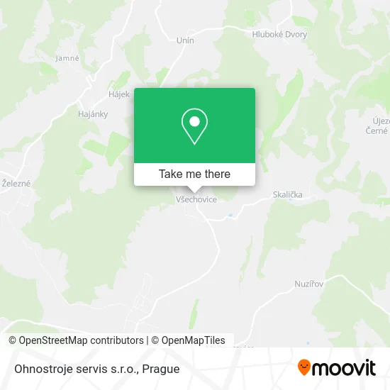 Карта Ohnostroje servis s.r.o.
