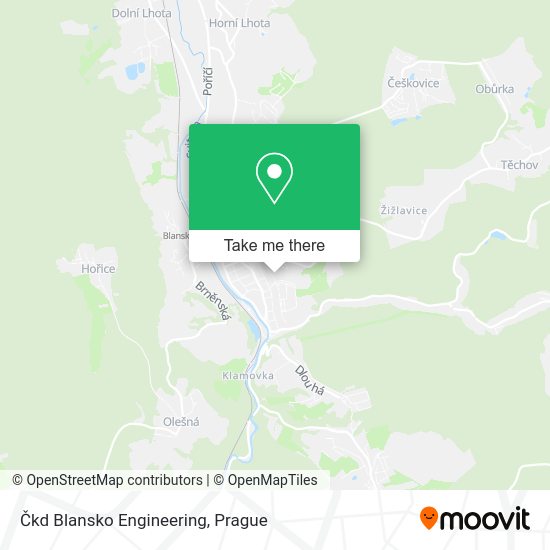 Čkd Blansko Engineering map