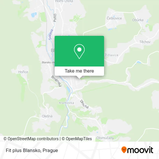 Карта Fit plus Blansko