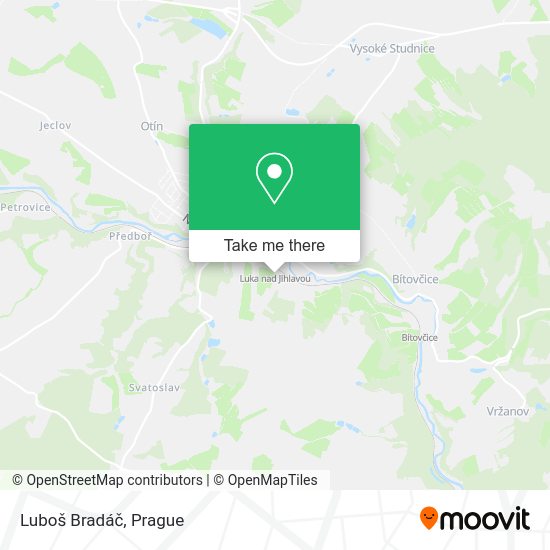 Карта Luboš Bradáč