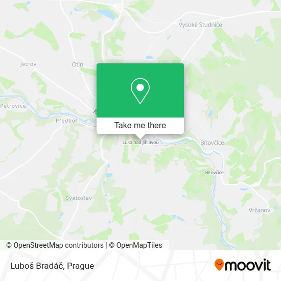 Карта Luboš Bradáč