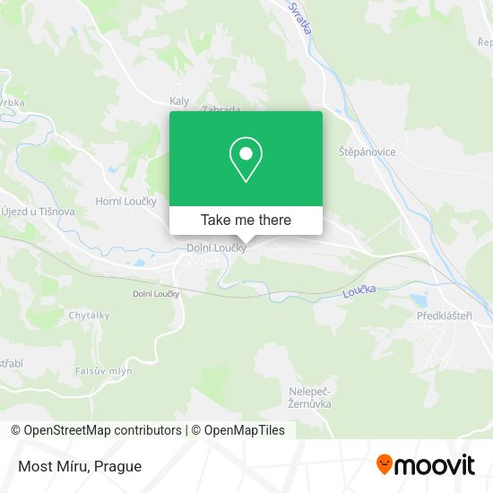 Карта Most Míru