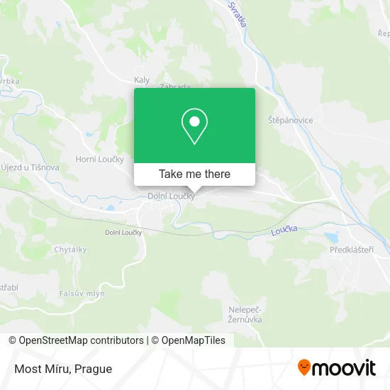 Карта Most Míru