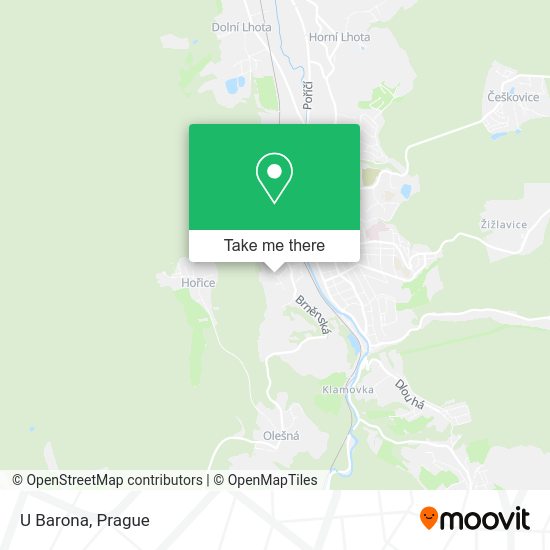 Карта U Barona