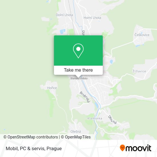 Карта Mobil, PC & servis