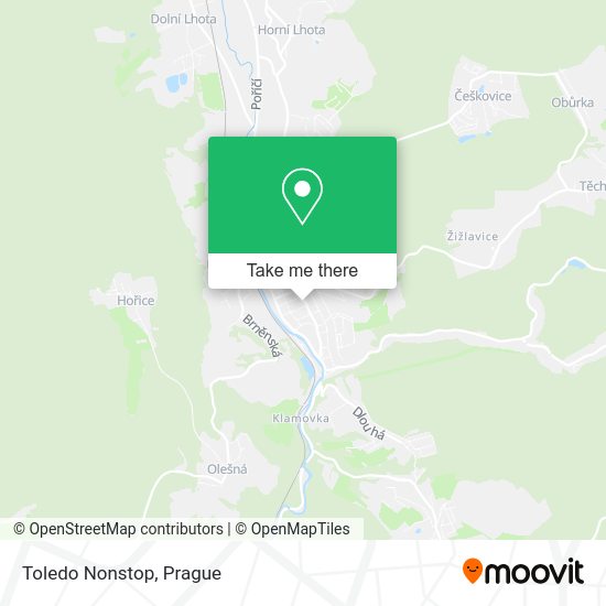 Карта Toledo Nonstop
