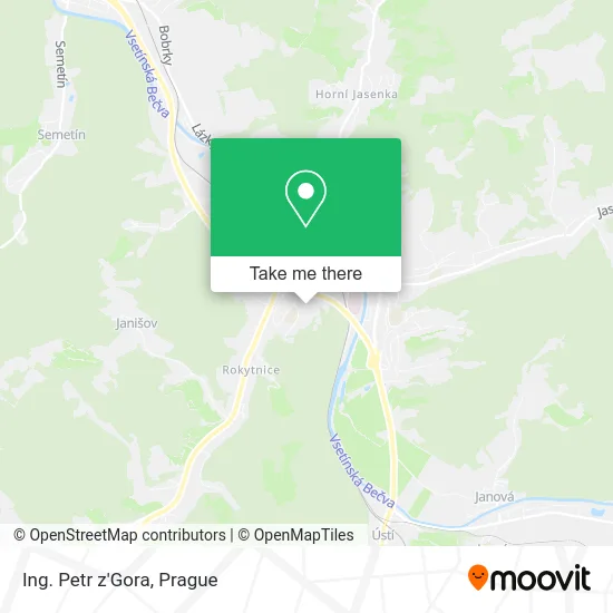 Карта Ing. Petr z'Gora