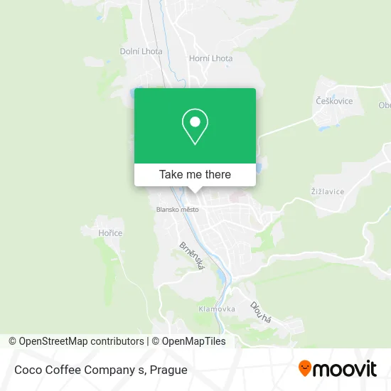 Карта Coco Coffee Company s