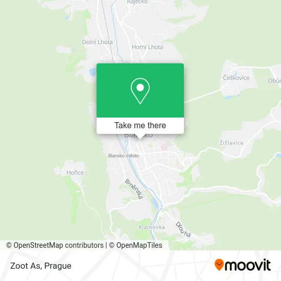 Карта Zoot As