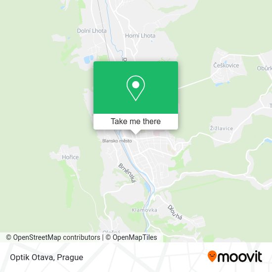 Карта Optik Otava