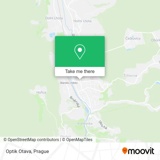 Карта Optik Otava