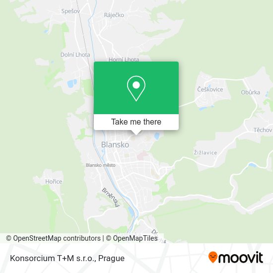 Карта Konsorcium T+M s.r.o.