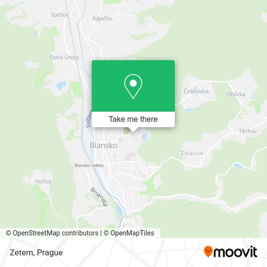 Карта Zetem