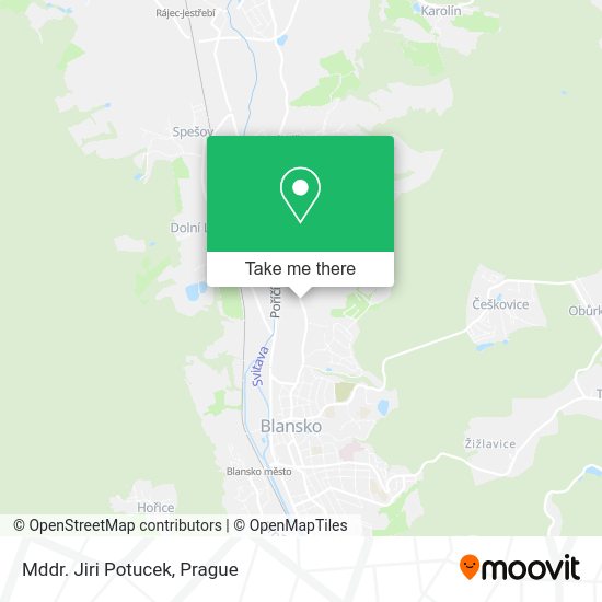 Mddr. Jiri Potucek map