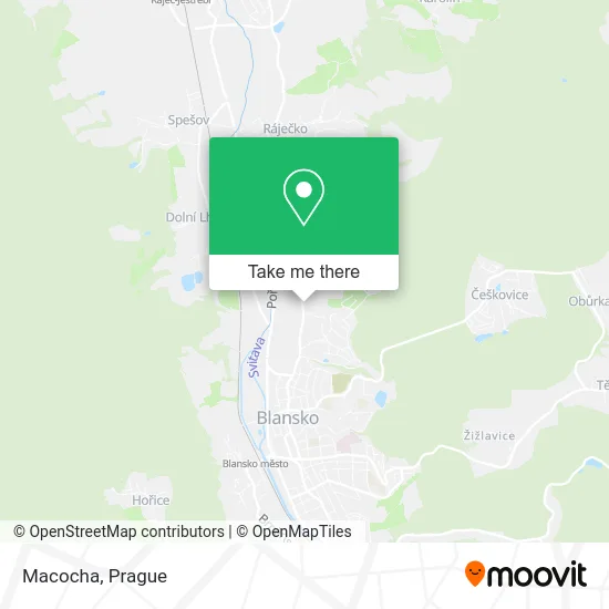Карта Macocha