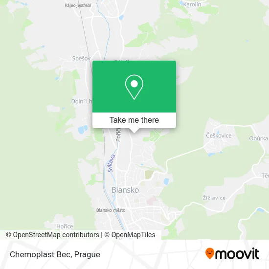 Карта Chemoplast Bec