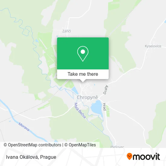 Карта Ivana Okálová