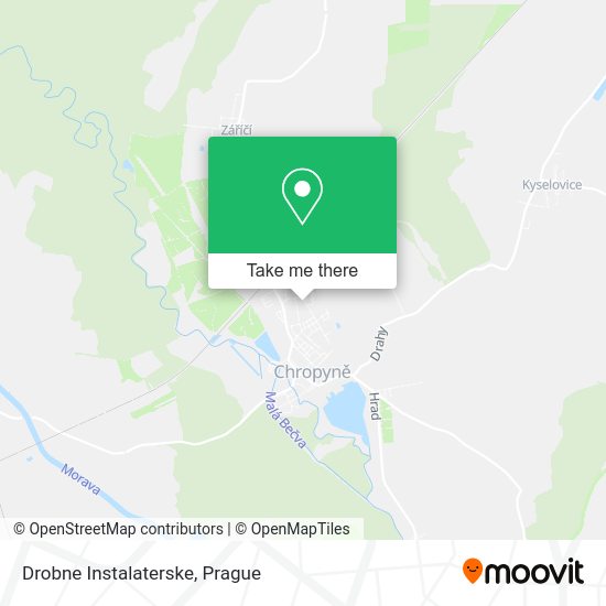 Карта Drobne Instalaterske
