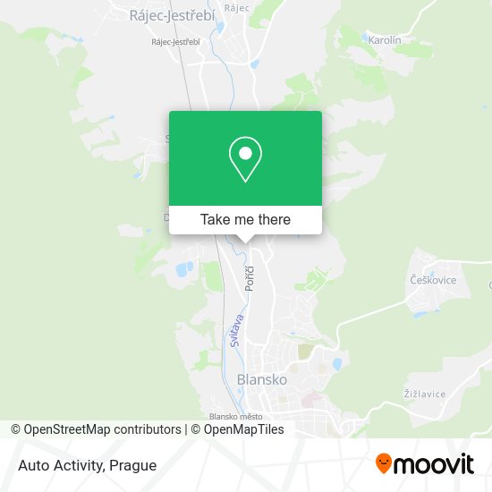 Карта Auto Activity