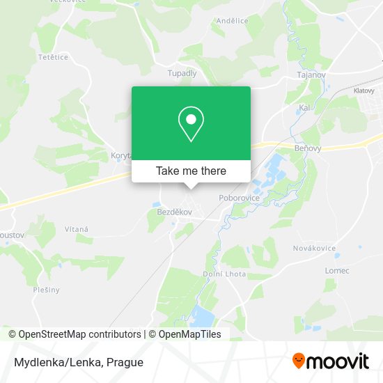 Карта Mydlenka/Lenka