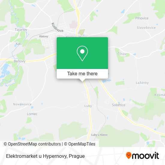 Карта Elektromarket u Hypernovy