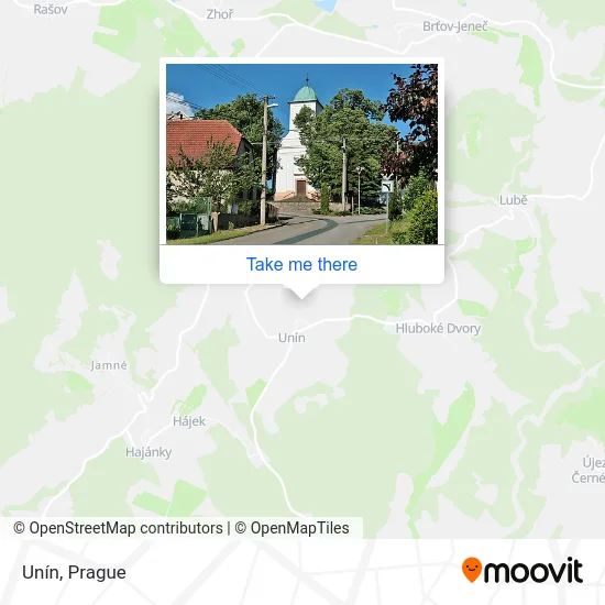 Карта Unín