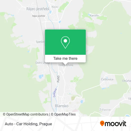 Карта Auto - Car Holding