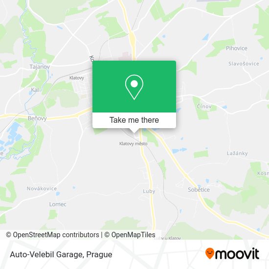 Карта Auto-Velebil Garage