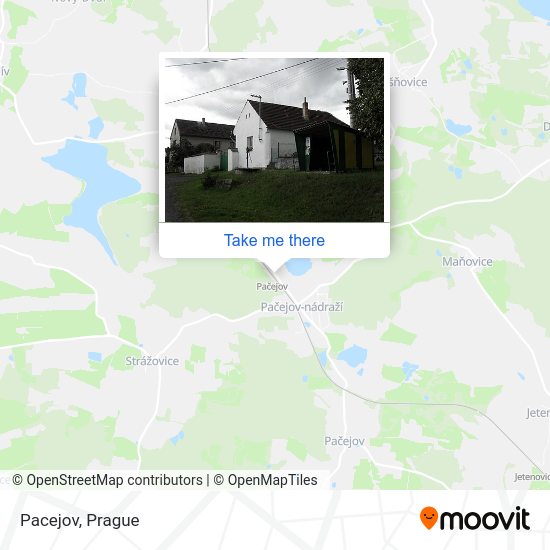 Карта Pacejov