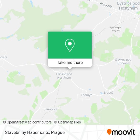 Карта Stavebniny Haper s.r.o.