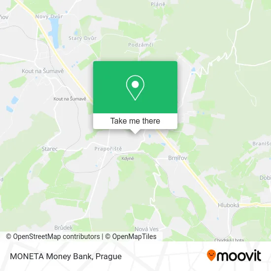 MONETA Money Bank map