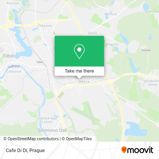 Карта Cafe Di Di