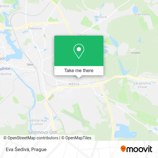 Eva Šedivá map