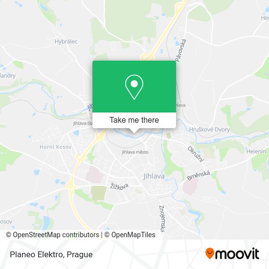 Карта Planeo Elektro