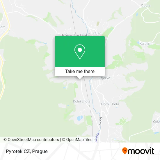 Карта Pyrotek CZ