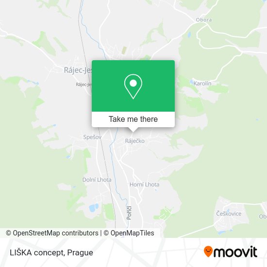 Карта LIŠKA concept