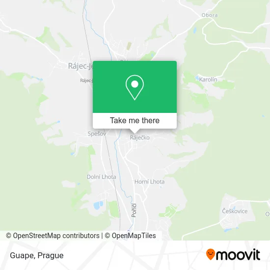 Карта Guape