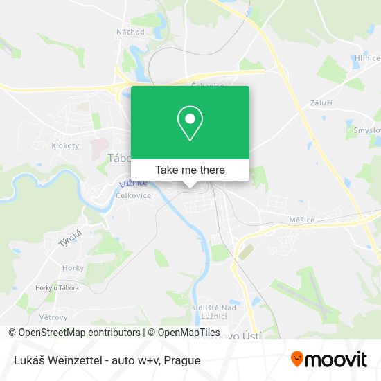 Lukáš Weinzettel - auto w+v map