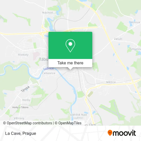 La Cave map
