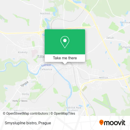 Карта Smysluplne bistro