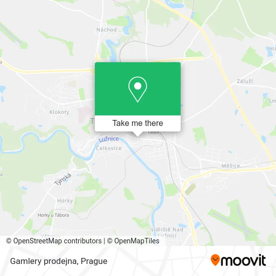 Карта Gamlery prodejna