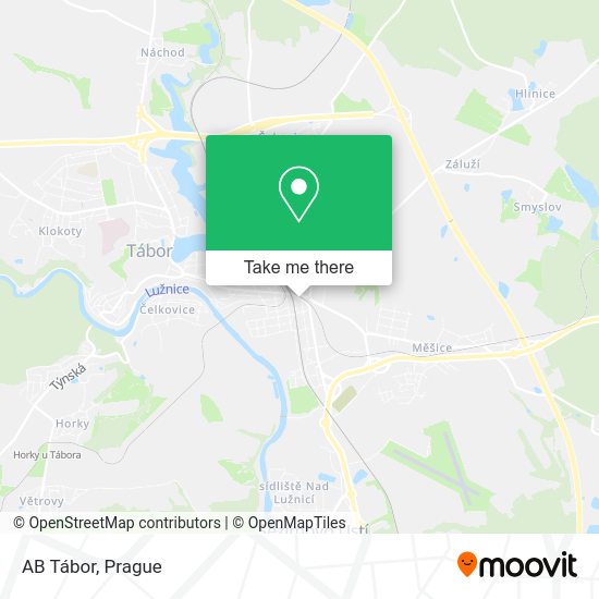Карта AB Tábor